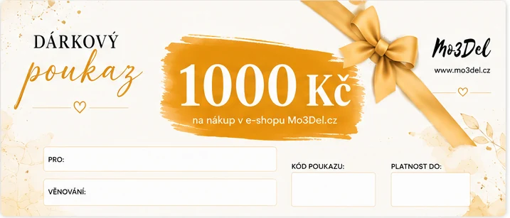 Dárkový poukaz 1000 Kč