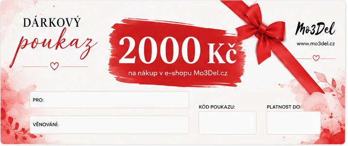 Dárkový poukaz 2000 Kč