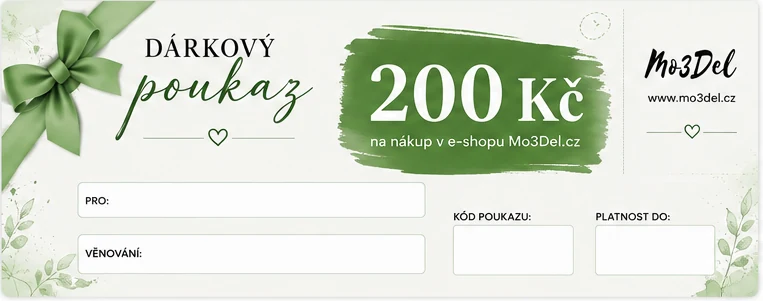 Dárkový poukaz 200 Kč