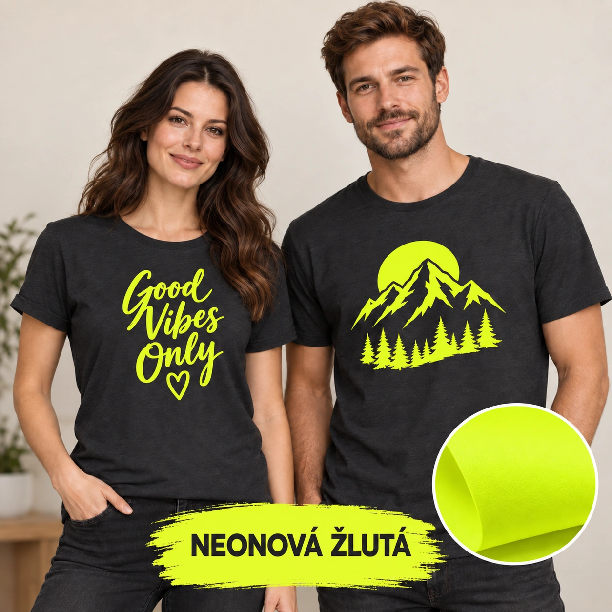 Neonová nažehlovačka – Texty a Loga