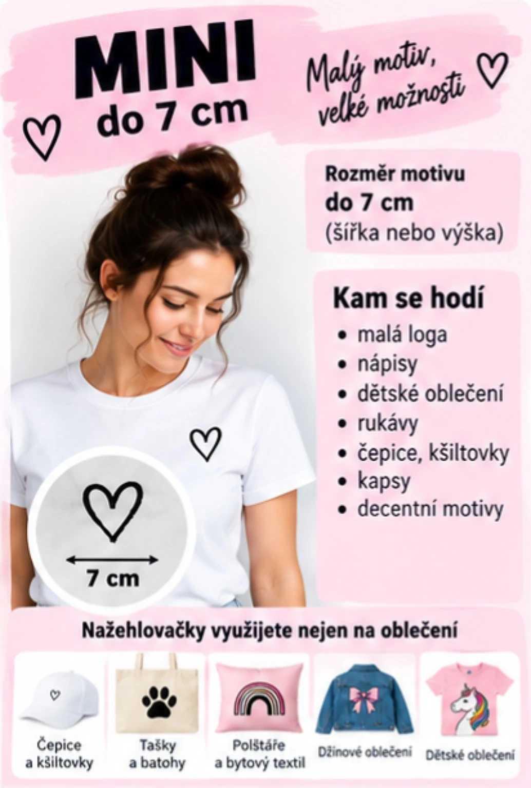 Nažehlovačka – Vlastní motiv, Fotky a obrázky