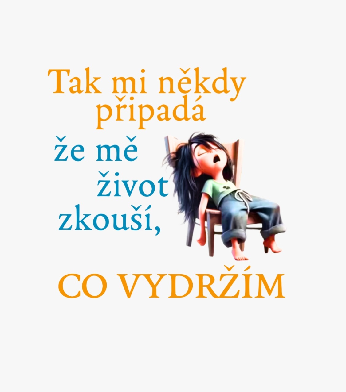 Dámské Tričko – „Životní test“