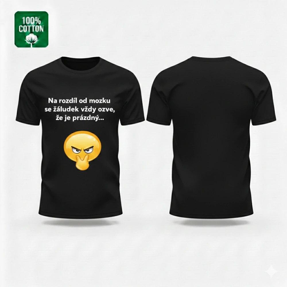 Tričko – „Prázdný mozek“