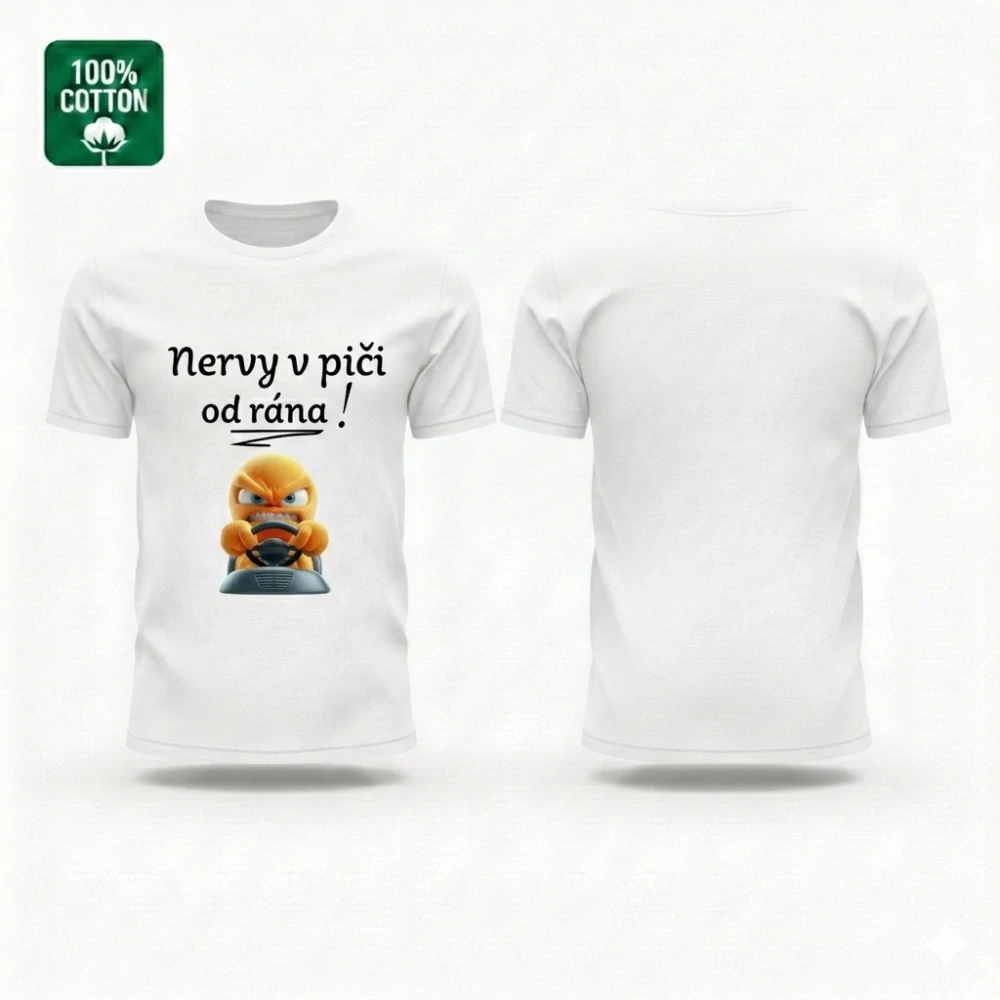 Tričko – „Nervy od rána“