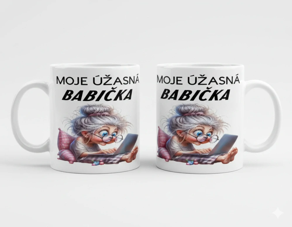 Hrnek „Moje úžasná babička“