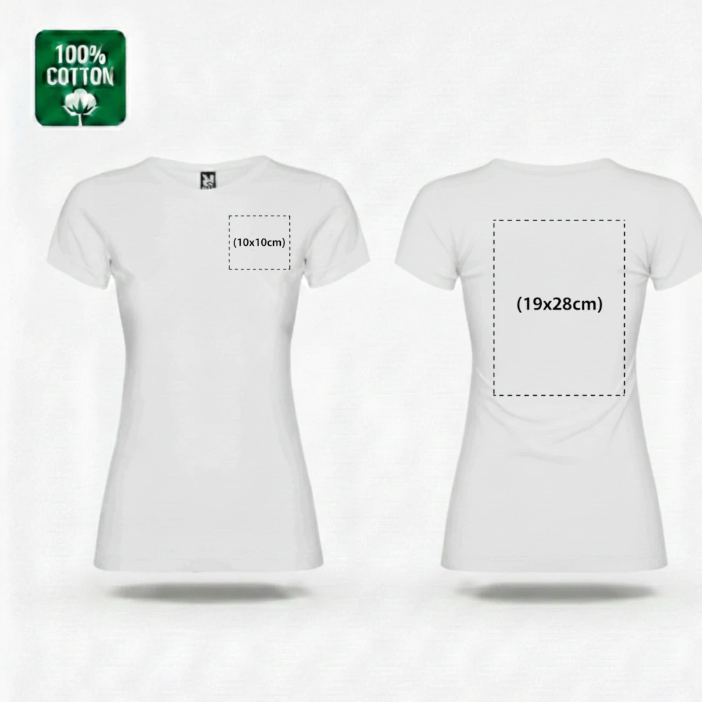 Dámské tričko - Fototričko + logo s vlastním potiskem