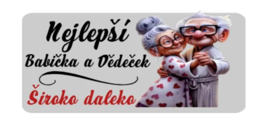 Hrnek „Nejlepší babička a dědeček“