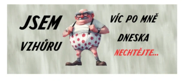 Hrnek „Jsem vzhůru, víc nechtějte“