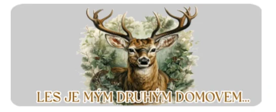 Hrnek „Les je mým druhým domovem“
