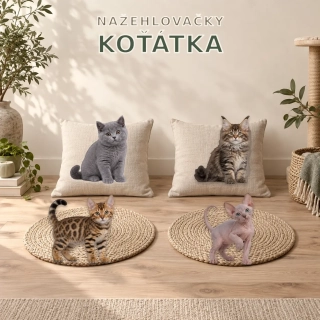 Nažehlovačka – Koťátka
