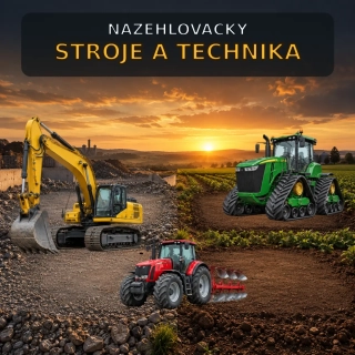 Nažehlovačka – Stavební a zemědělské stroje