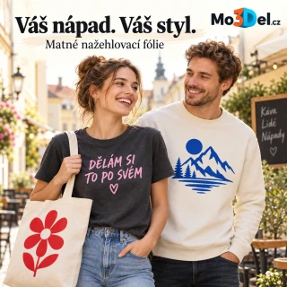 Nažehlovačka – Jednobarevné texty a motivy