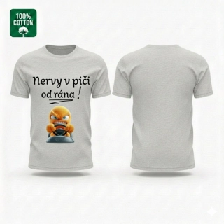 Tričko – „Nervy od rána“