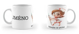 Hrnek „Odvážná sestřička“