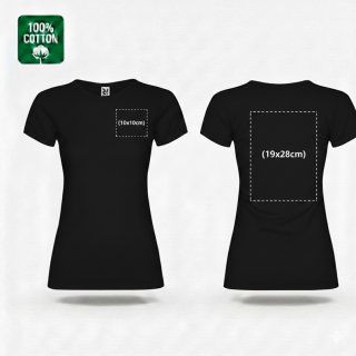  Dámské Fototričko + logo - tričko s vlastním obrázkem