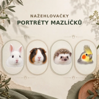 Nažehlovačka – Portréty domácích mazlíčků